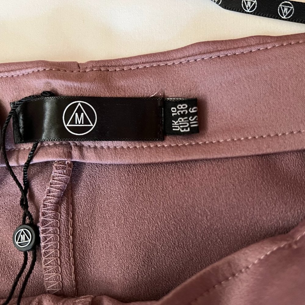 Missguided Pants Split Wide Leg Trousers. View 4